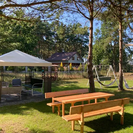 Nella Foresta Сasa de vacaciones Ostrowo (Puck)